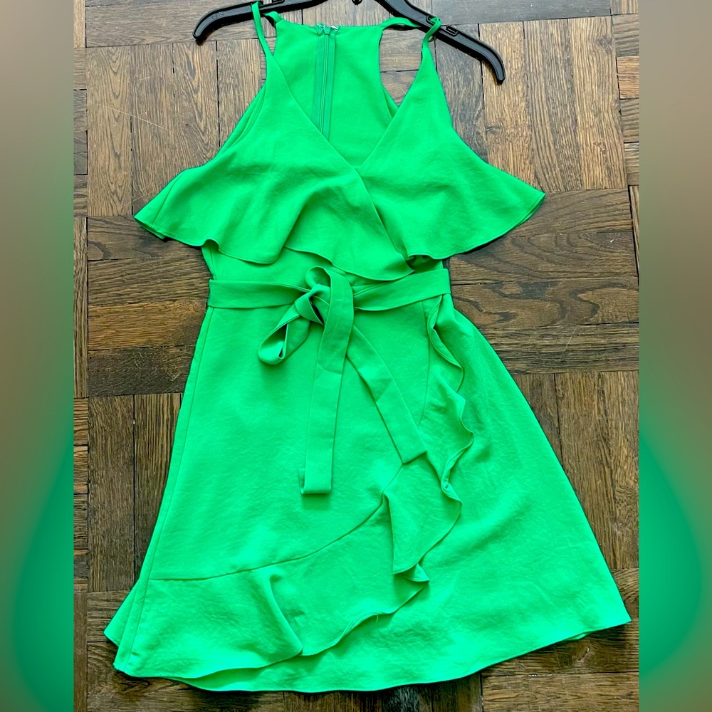 Green Summer Dress. Size S